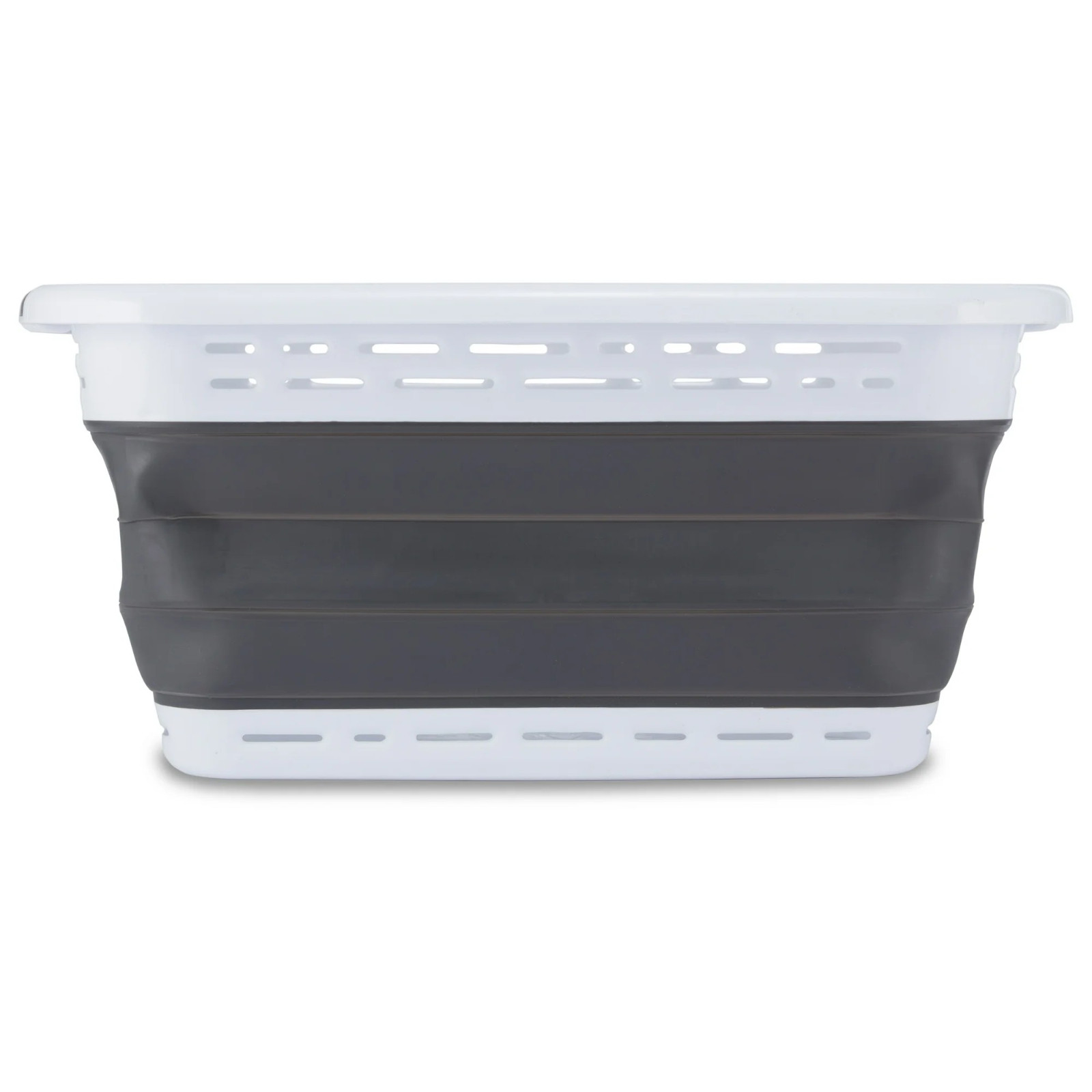 Lightweight Collapsible Laundry Basket W/ Handles Portable Storage Solution New