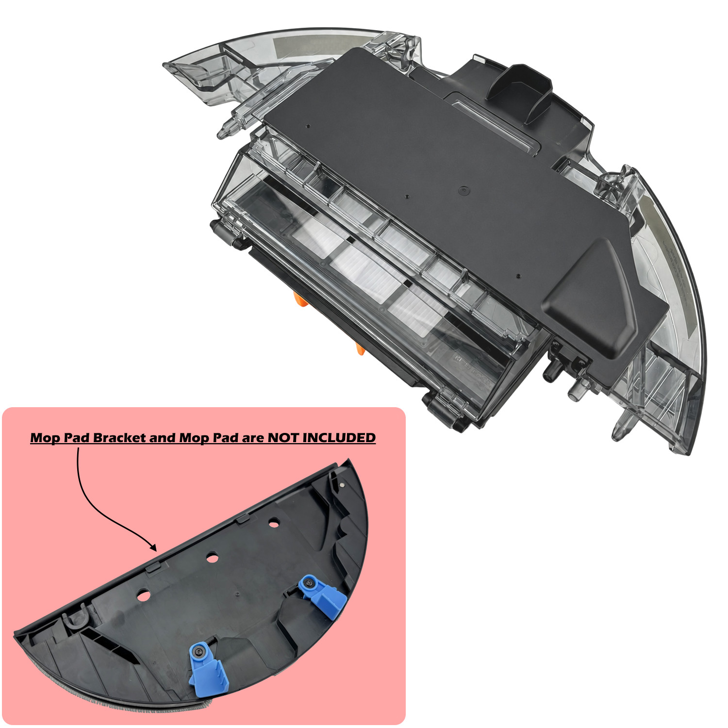 OEM Shark 2-in-1 Dust Bin & Water Tank for RV24023DUS, UR2450WS, UR24503DUS