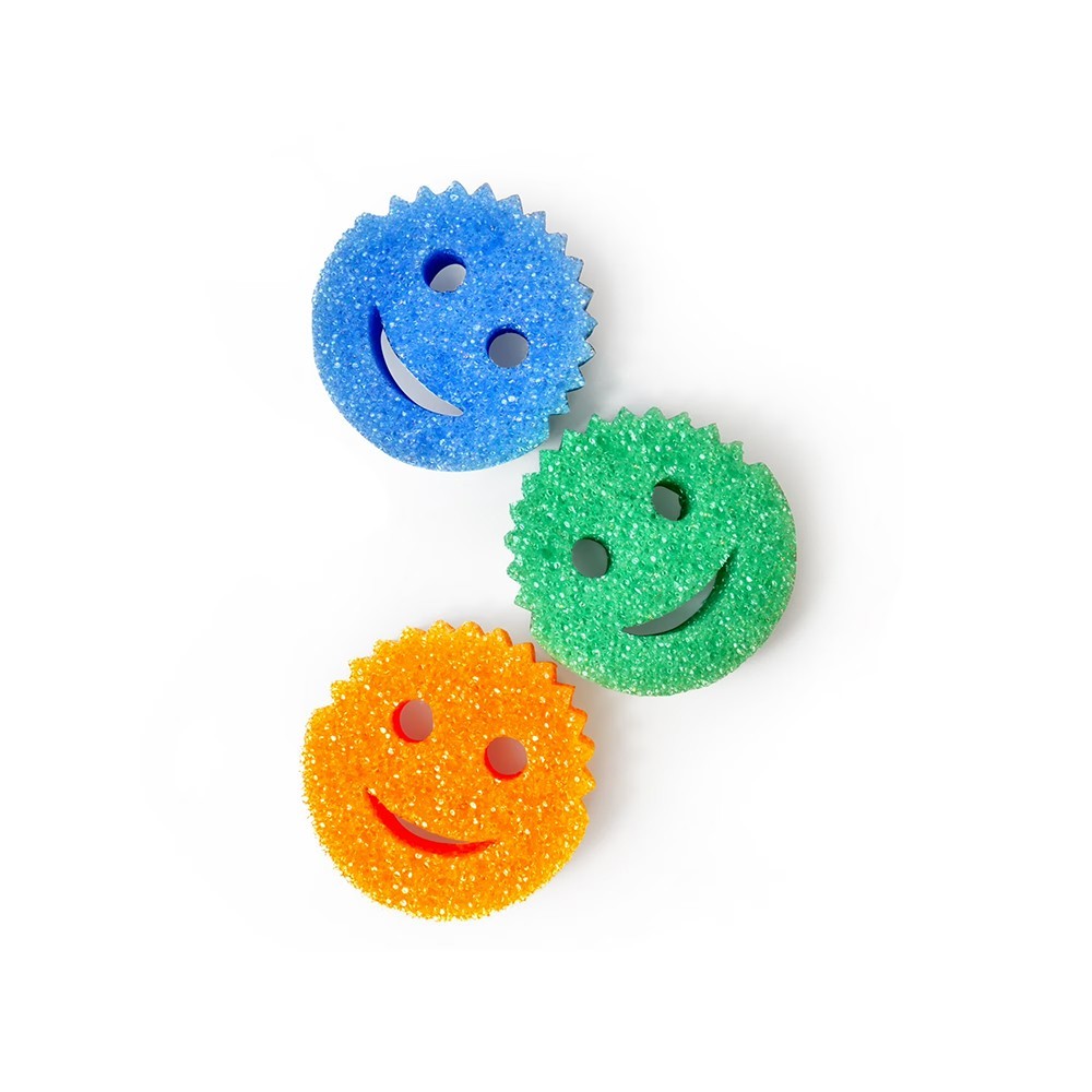 Scrub Daddy Kitchen Dishwashing Sponges for Kitchen Sink/ Bathroom – 6 Count