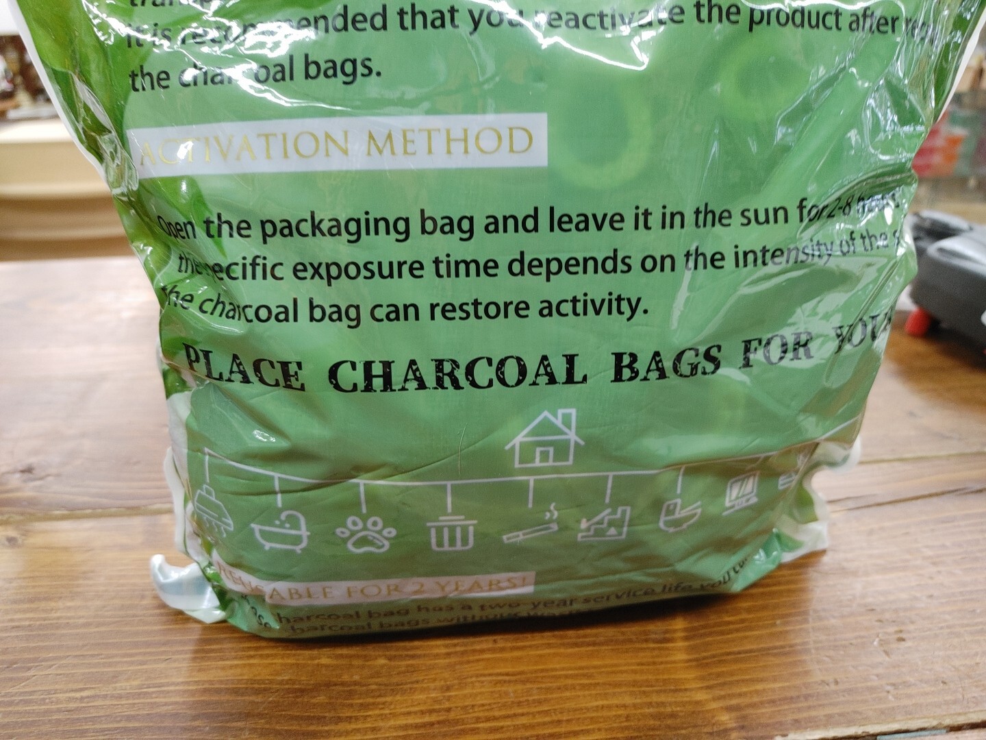 Air Purifying Bags Nature Fresh Charcoal Bamboo Mold Freshener 15 ~ 100g Bags