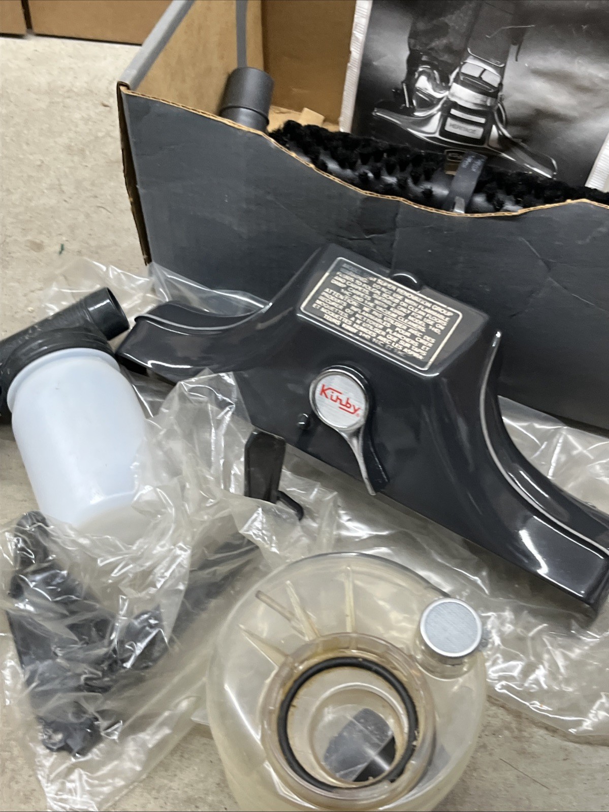 Kirby Vacuum Heritage 1-HD with Attachments For Parts Are Rebuild Please Read