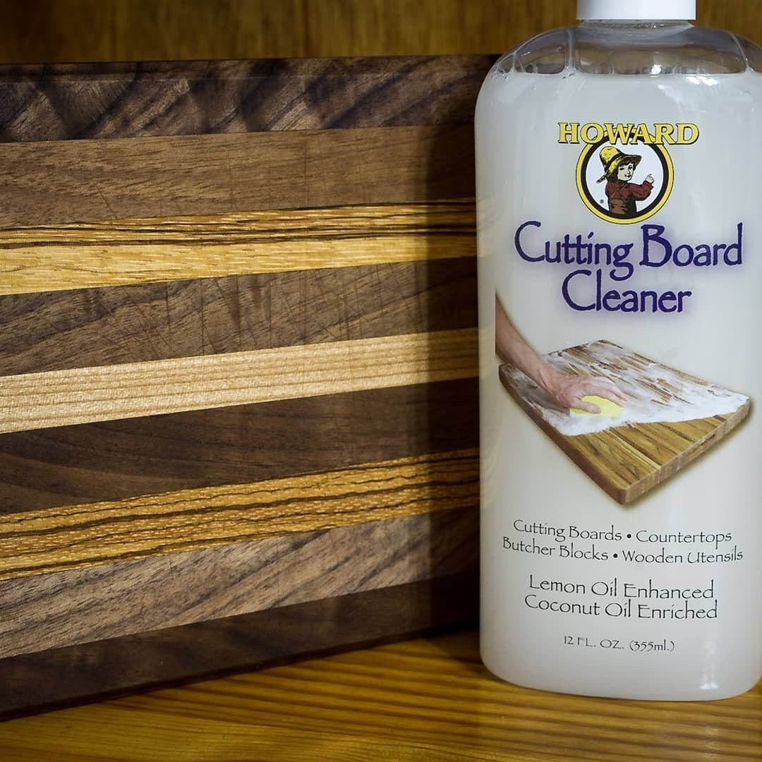 Howard Products CBC012 Wood Cutting Board Cleaner, 12 Fl Oz (Pack of 1)