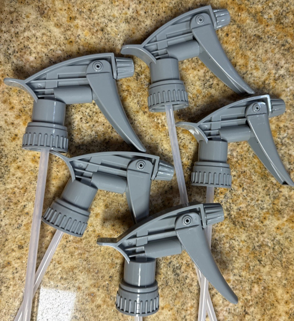 LOT OF 5 TOLCO 110550 Trigger Sprayer,24 oz; 32 oz,12 1/4″H 1CH72 ( 5 in a lot)