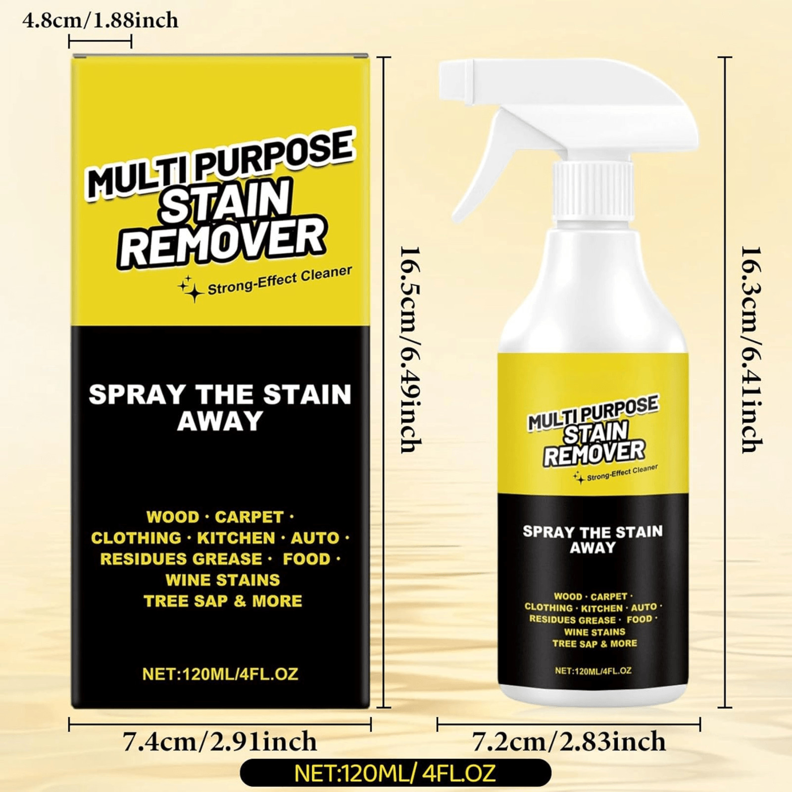 All Purpose Cleaner Spray for Alien Multi-Purpose Stain Remover, Powerful Cleane