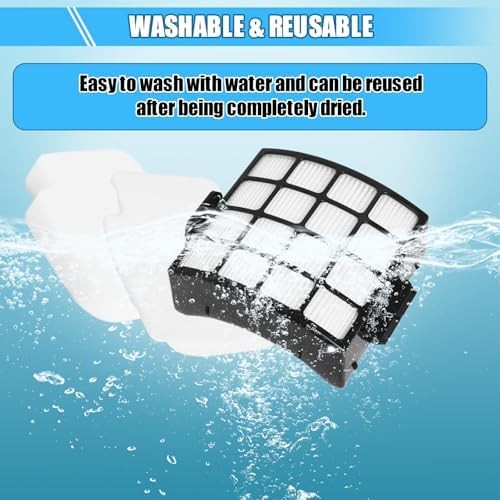 Replacement Shark AZ3002 Filters，For Shark Stratos Duoclean Powerfins Hairpro Po