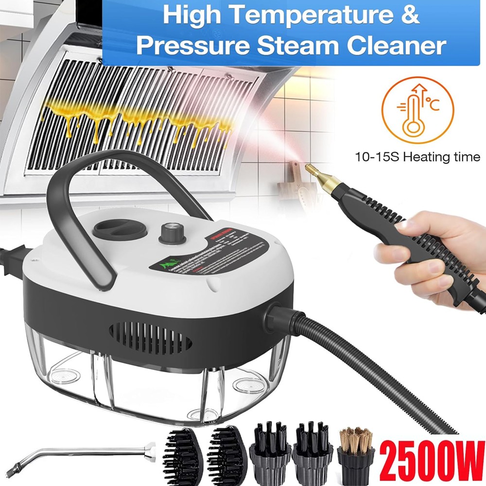 Handheld High Temp Steam Cleaner High Pressure Household Cleaning Machine 2500W