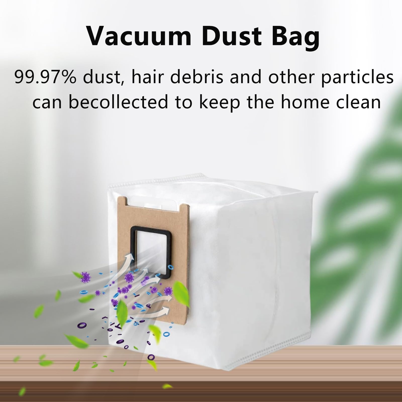 17Pc eufy E25/E28 Kit: 1 Main Brush, 2 Mop, 6 Side, 4 HEPA, 4 Bags