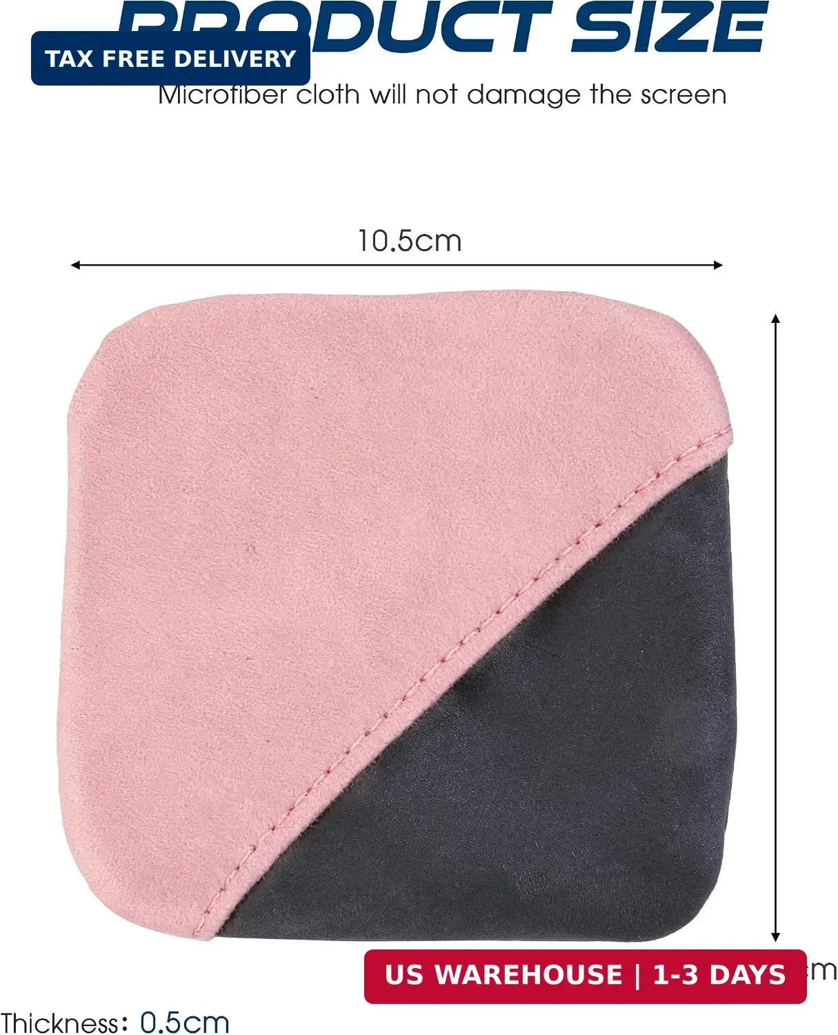 Car Screen Cleaner,Car Accessories Rapid Dust Removal Microfiber Cleaning Cloth