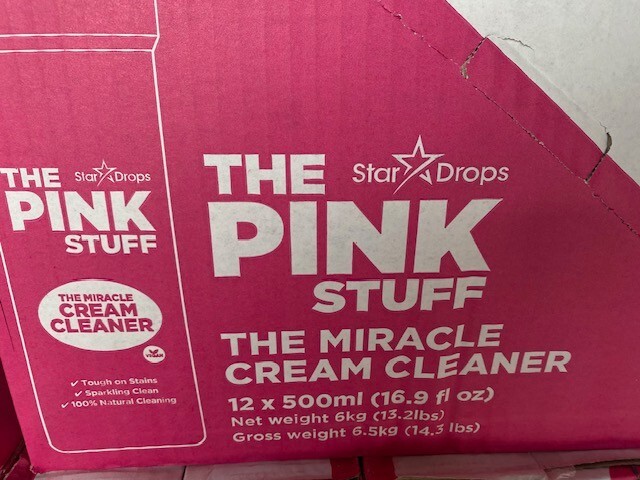 (12 PACK) THE PINK STUFF 500 ml Miracle Cream Cleaner