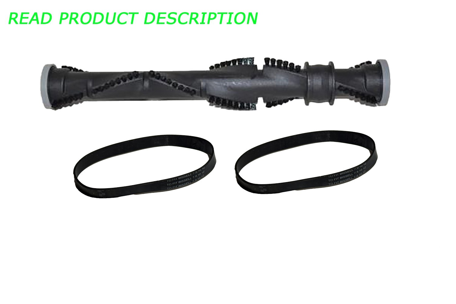 To Fit 2191X, 2191U, 2191, Bissell brush roll 2038072, 2 replacement 32074 belts