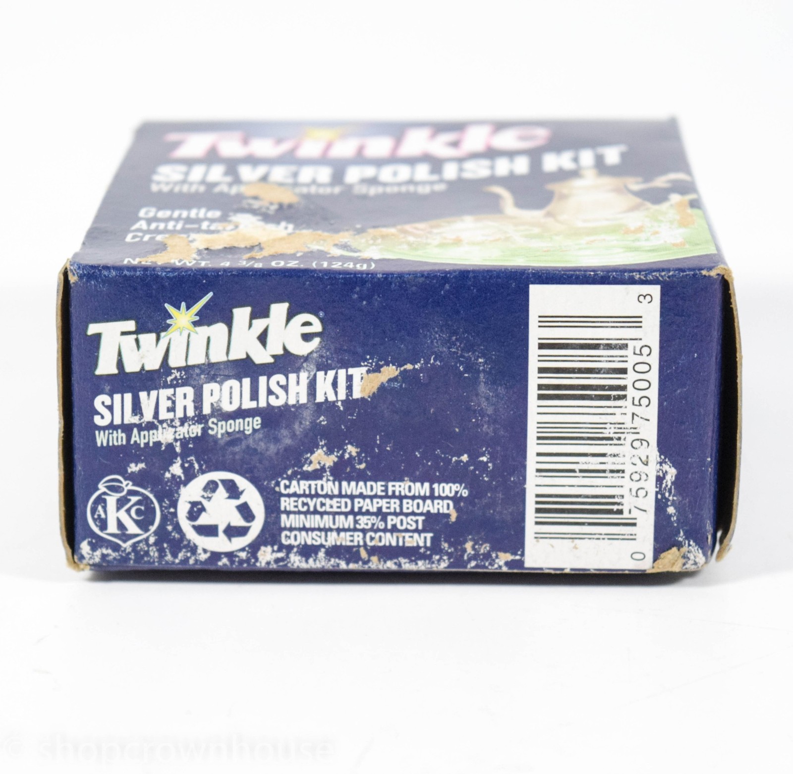 1 pack TWINKLE Silver Polish Kit with Applicator Sponge