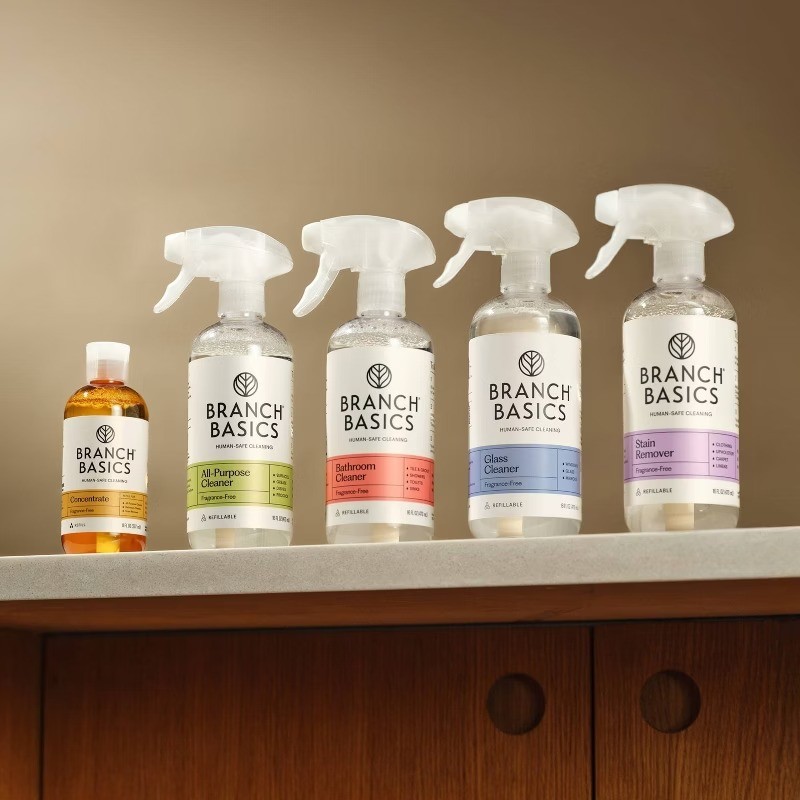 Fragrance-Free Concentrate All-Purpose Cleaner – 8oz: Multipurpose,-2packs