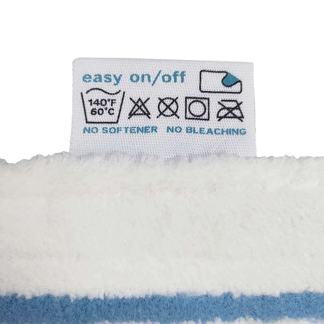 5-Pack Washable Pads Replacement for Black + Decker Steam Mop 1600 Series