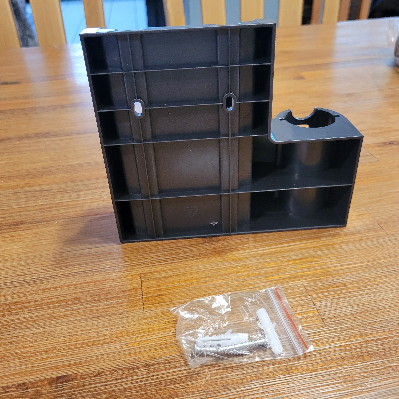 Hompany SmartVac 13 Vacuum Wall Mount Dock Holder Hanger Black Plastic Part