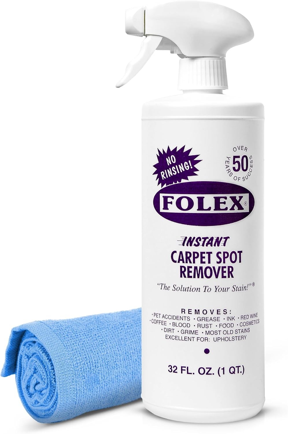 Instant Carpet Spot Remover 32 oz Powerful Stain Remover for Carpets,