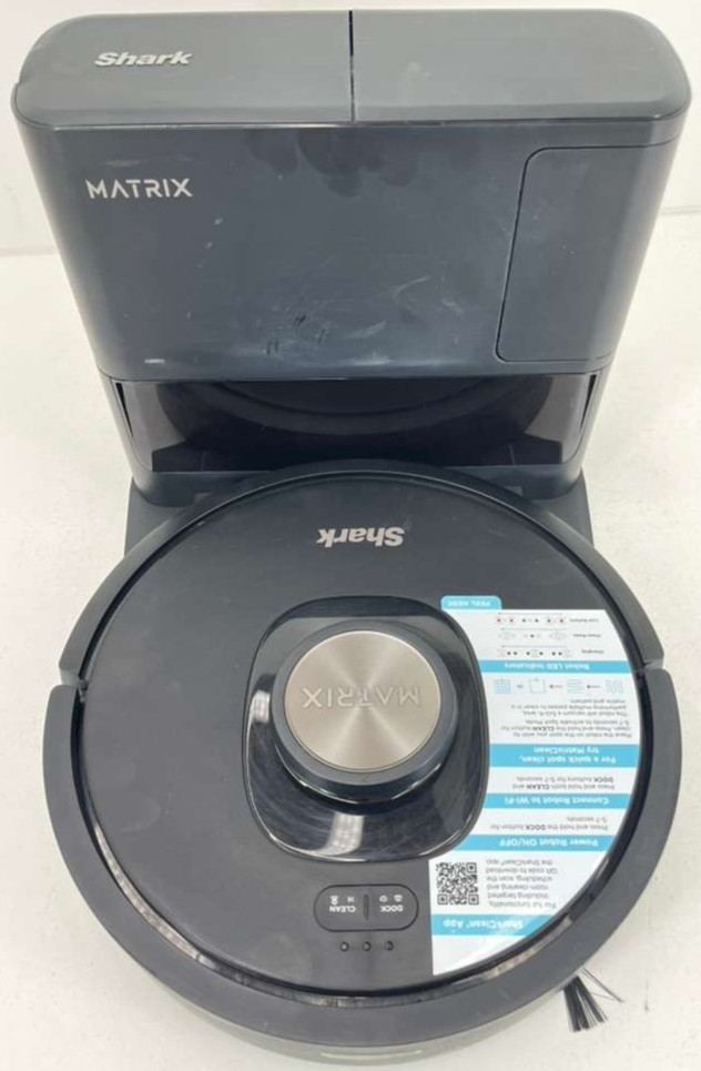 Shark Matrix Self-Emptying Robot Vacuum With 30 Day Dock – Black