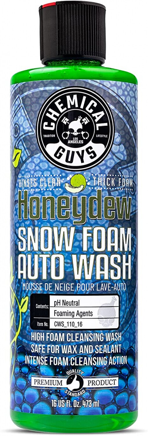 Car Wash Snow Foam Shampoo Pressure Washer Jet Gun Soap Cleanser Cannon 16 Oz