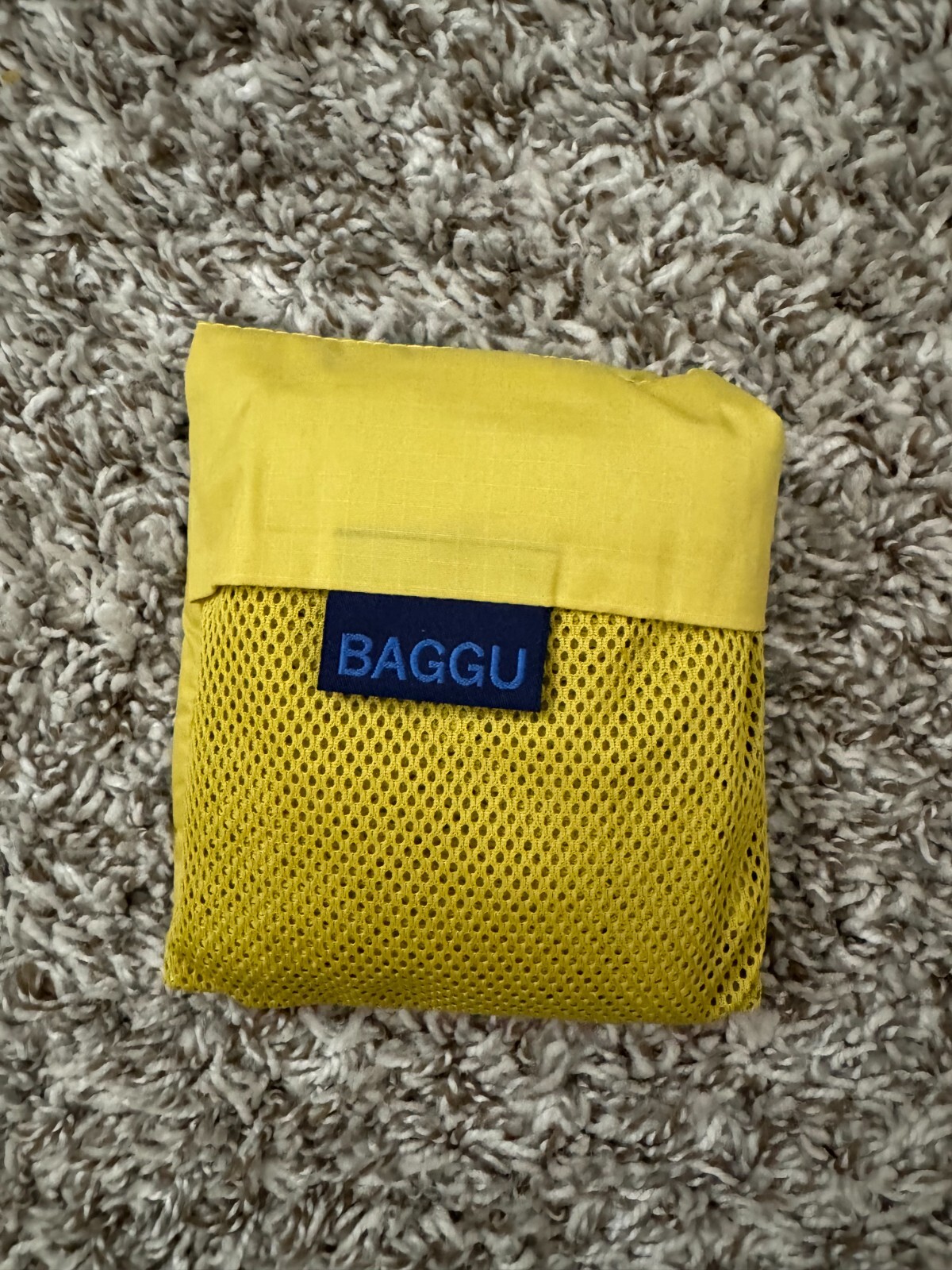 BAGGU Sour Mesh Standard Baggu Reuseable Bag Used HTF Rare