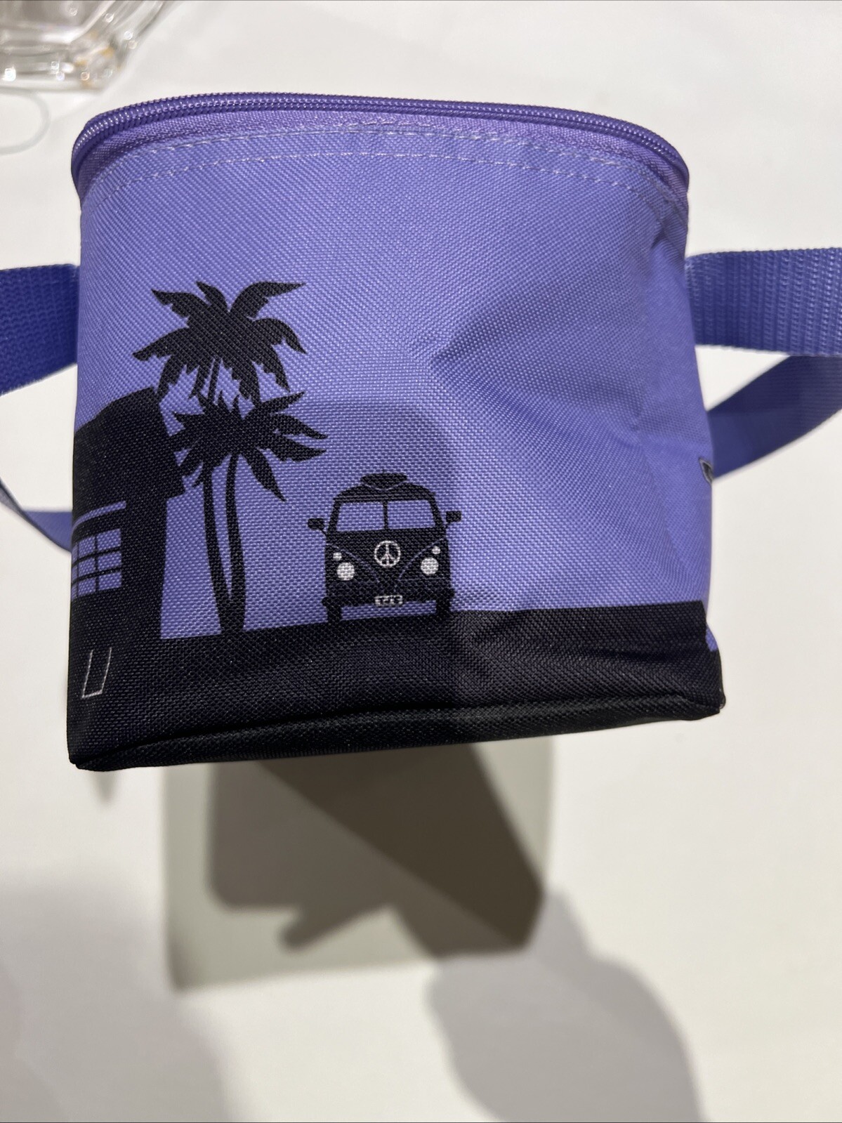 Trader Joe’s NWT Mini Insulated Tote Bag Lavender Purple. Free USPS Economy Ship