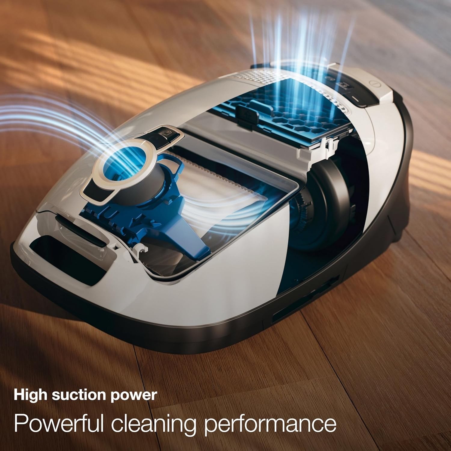 Miele Classic C1 Pure Suction PowerLine Graphite Gray Canister Vacuum Cleaner