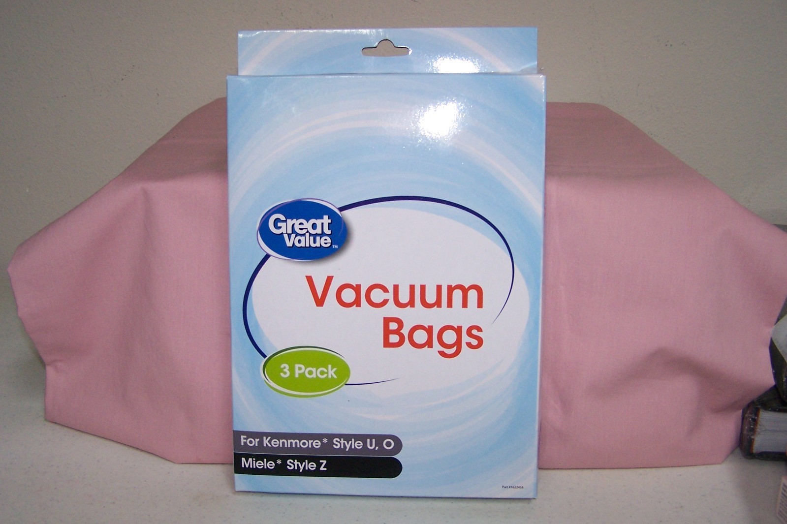 3-Pack (1 Set) Great Value Kenmore Style U O & Miele Style Z Vacuum Cleaner Bags