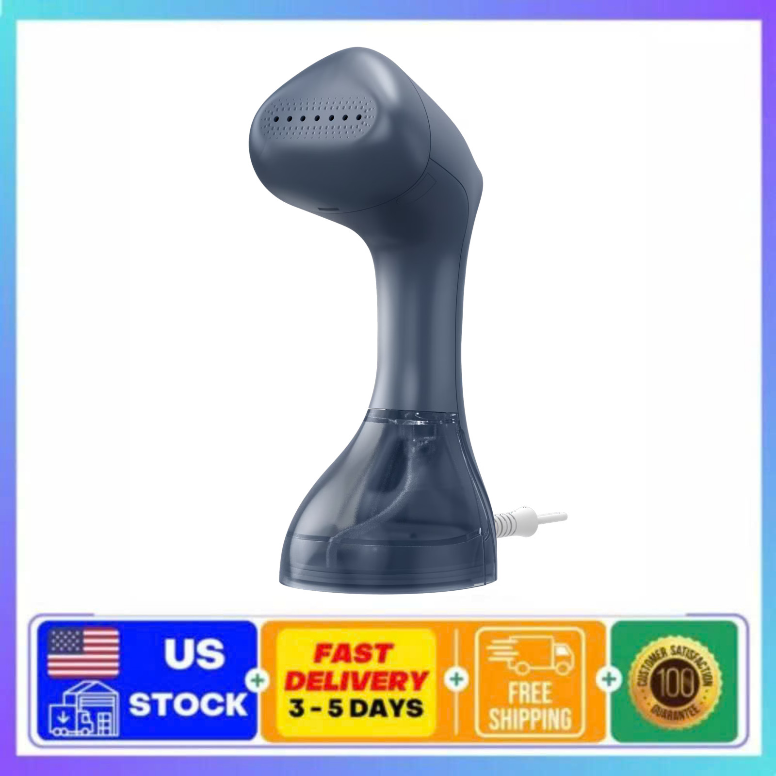 Conair Handheld Garment Steamer 2-in-1 Iron Extreme Steam 35-Sec Heat 15-Min New