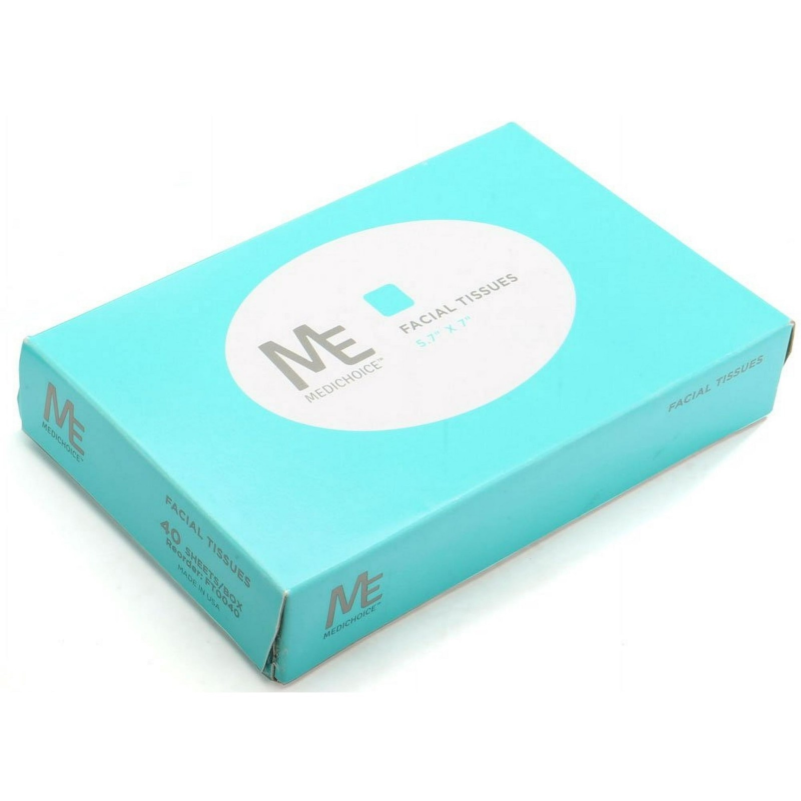 20x Mini Boxes Facial Tissues MediChoice Standard Bedside Soft 2 Ply – 800pcs