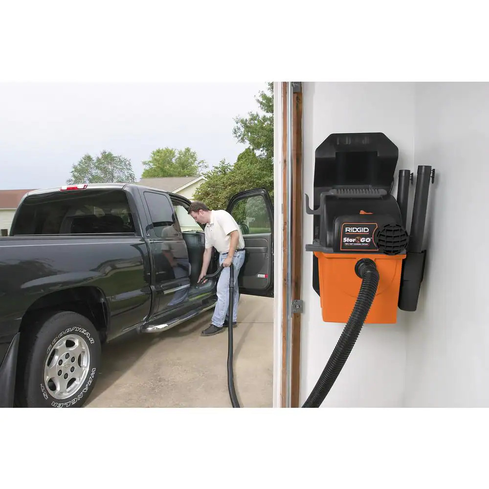 1-1/4 In. Car Cleaning Accessory Kit with 14-Ft Hose for RIDGID Wet/Dry Shop Vac