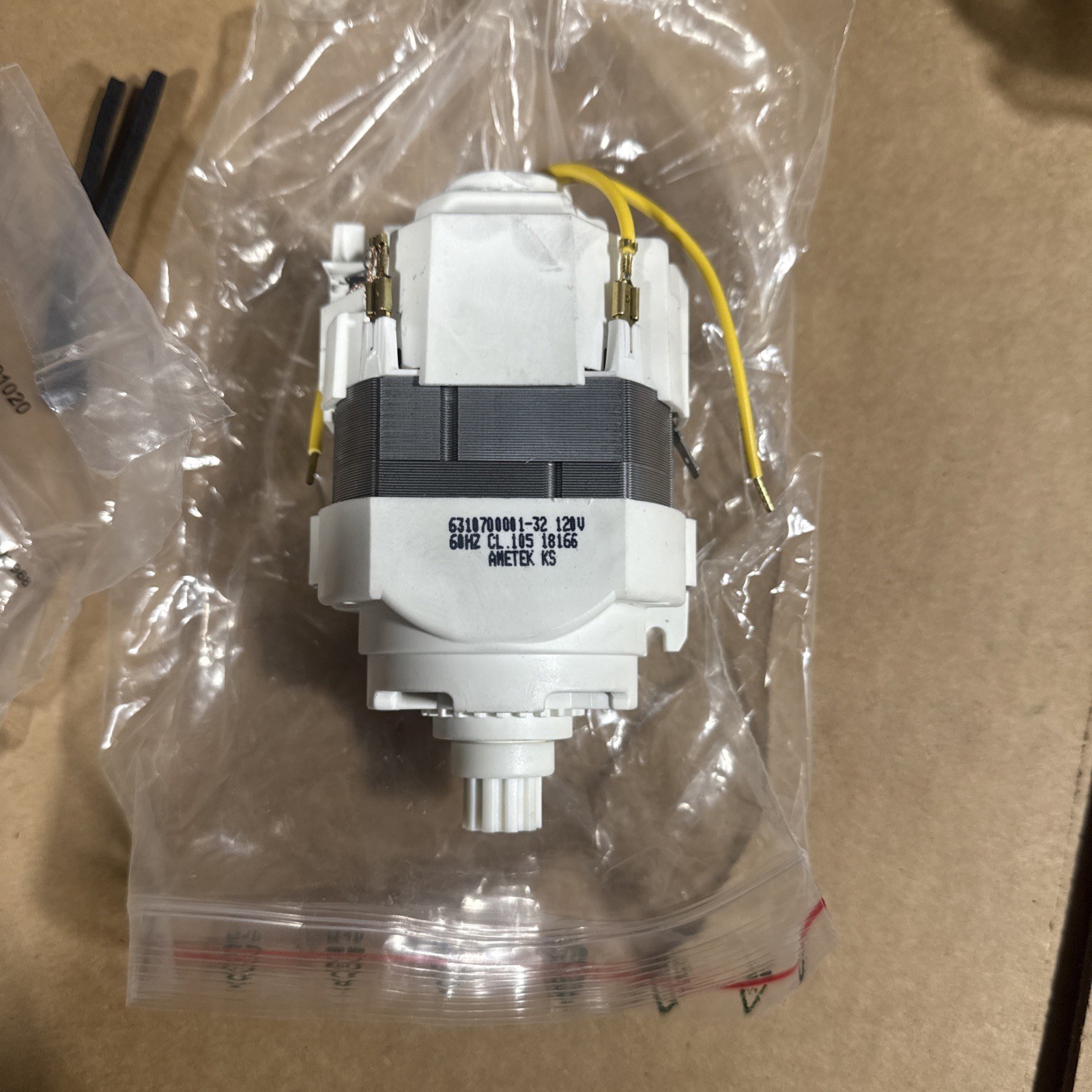 Ametek Lamb 6310700001-32 Brushroll Motor 120V for Windsor VSP 14 Upright Vacuum