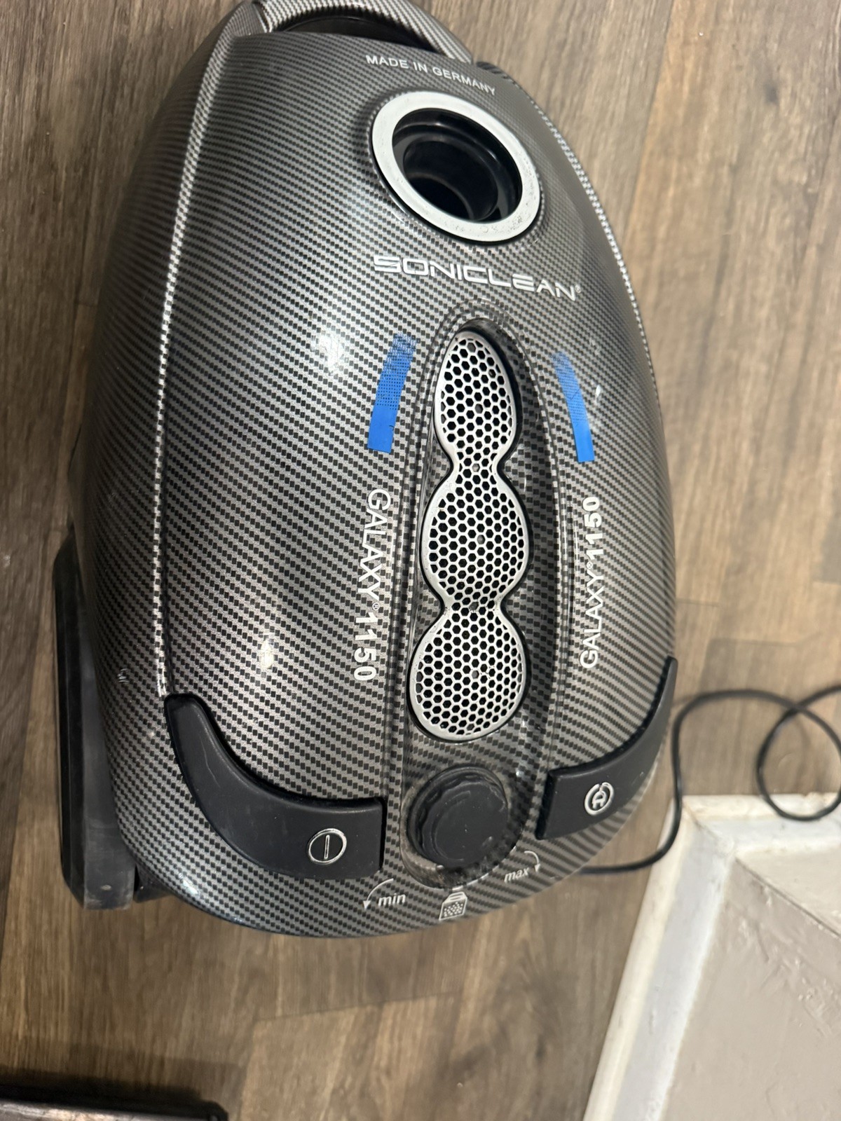 Soniclean Galaxy 1150 Canister Vacuum Cleaner Tested Works Bare Floor Pro