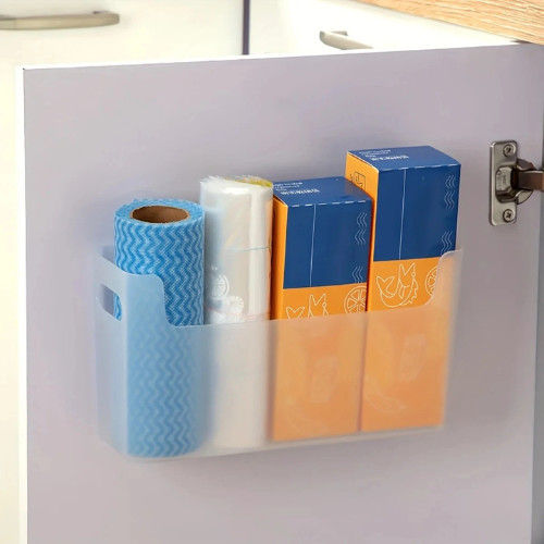Wall Mounted Storage Box Cabinet Door Organizer Kitchen Hanging Container USA