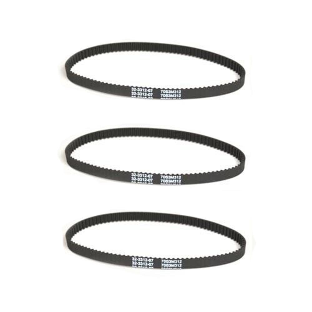 Fits For (3) Vacuum Belt for TurboCat Belt 7227 Air Driven Powerhead – NEW