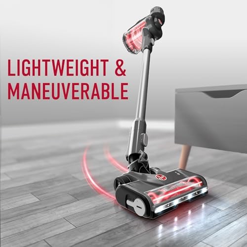 HOOVER EXCELERATE CORDLESS STICK VACUUM CLEANER BH59000V – GRAY/RED