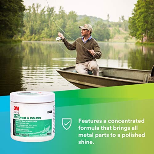 3M Metal Restorer and Polish 09019 Paste 18 oz – Rust, Corrosion, Tarnish Remove