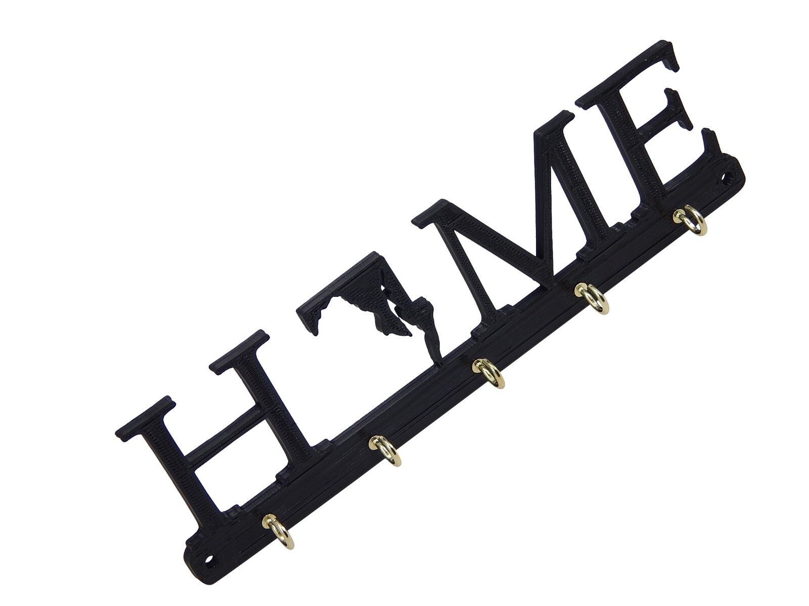 Maryland Home State Shape Key Holder Hanger Rack Housewarming Gift Wall Decor