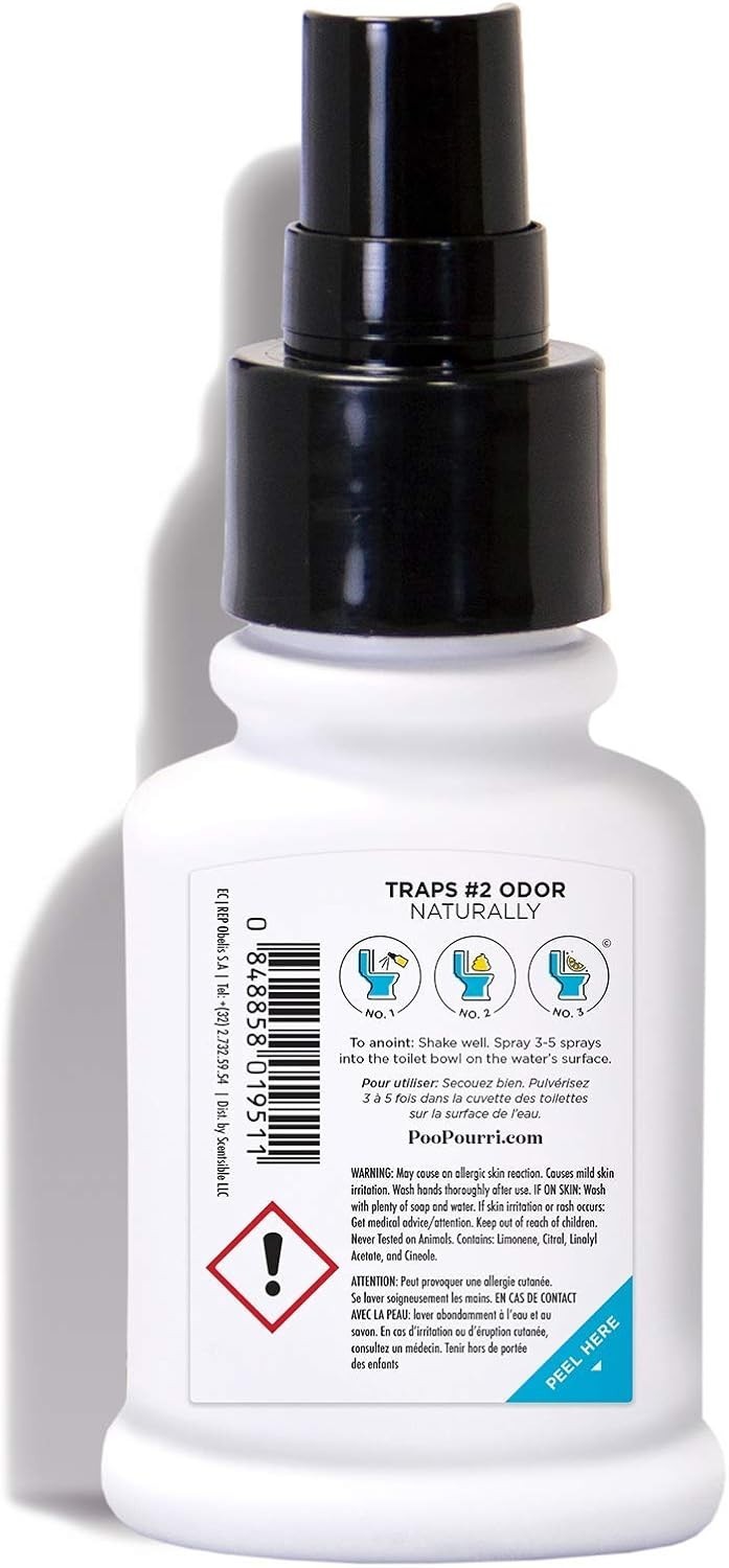 Lavender Vanilla Toilet Spray by Poo~Pourri – Eco-Friendly Odor Control 2 Fl Oz