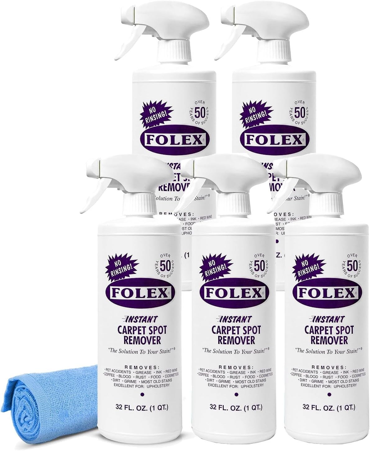 Instant Carpet Spot Remover 32 oz Powerful Stain Remover for Carpets,