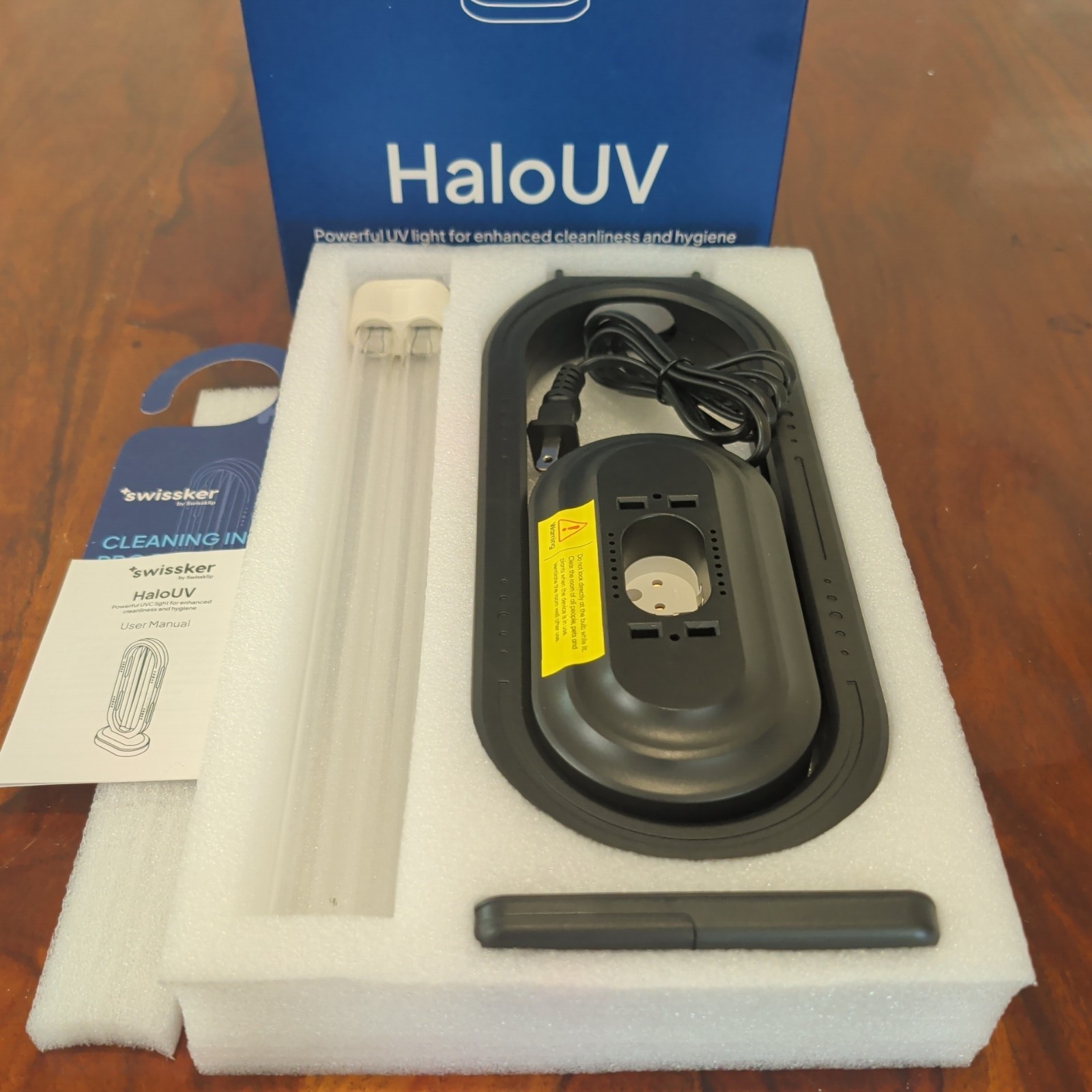 HaloUV Swissker by Swissklip HaloClean UV Original, Disinfection Device Unused