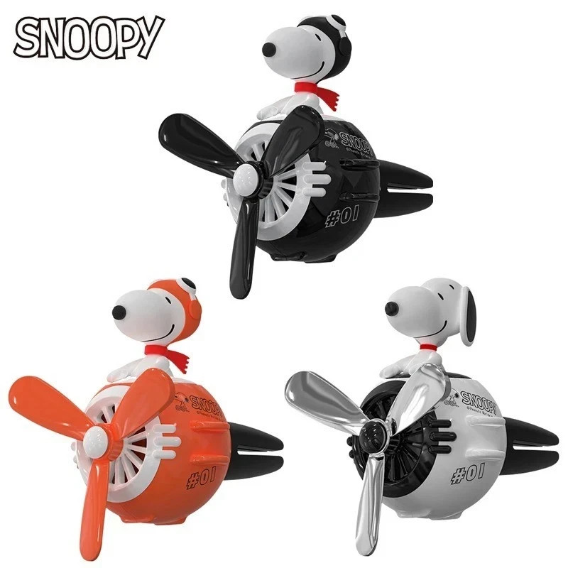 Snoopy car air Freshener Aromatherapy Fragrance Piece Decoration Perfume Clip