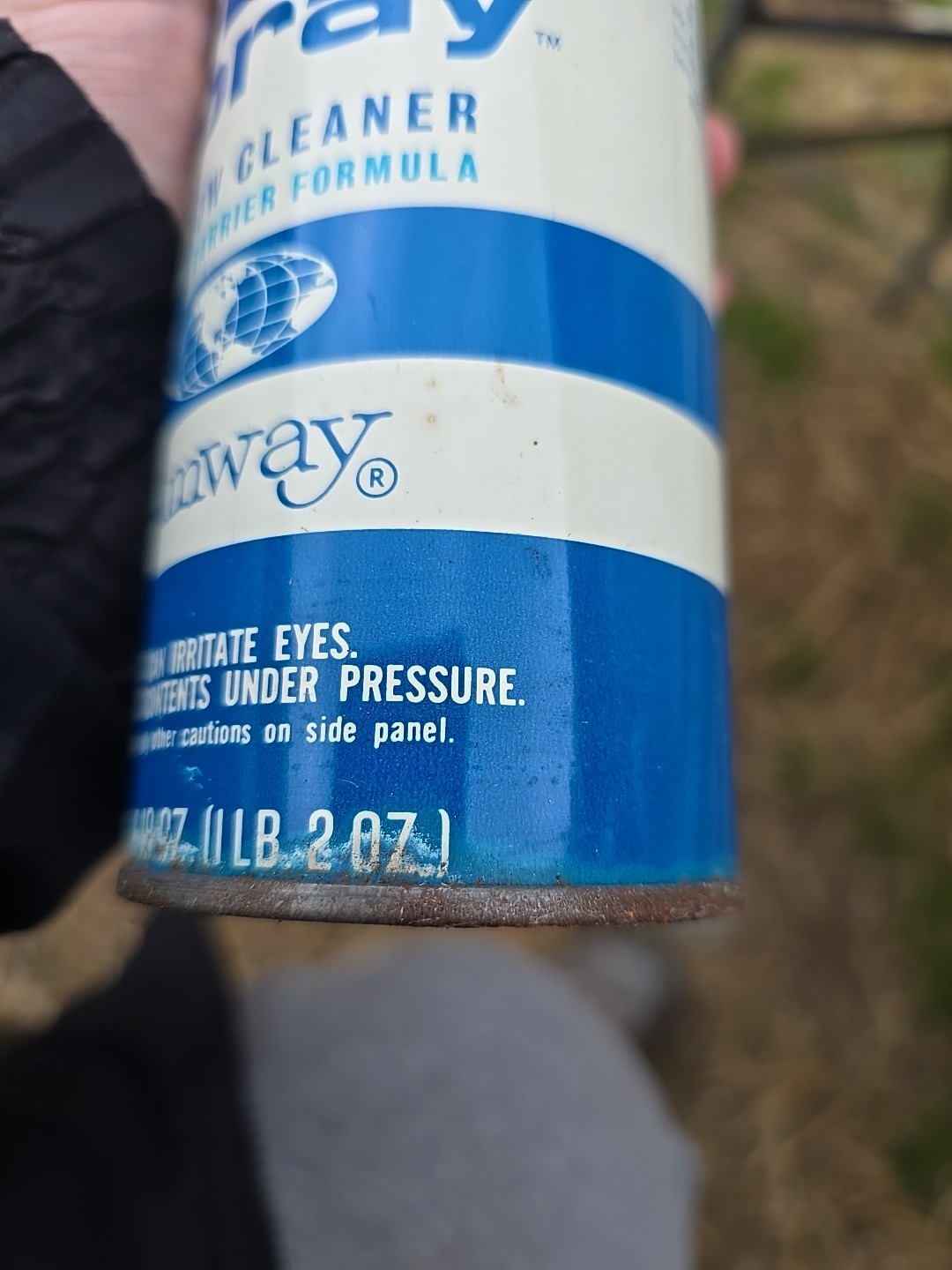 Amway SEE Spray Window Cleaner 18 oz Spray Can NOS 1974 Contains Ammonia USA