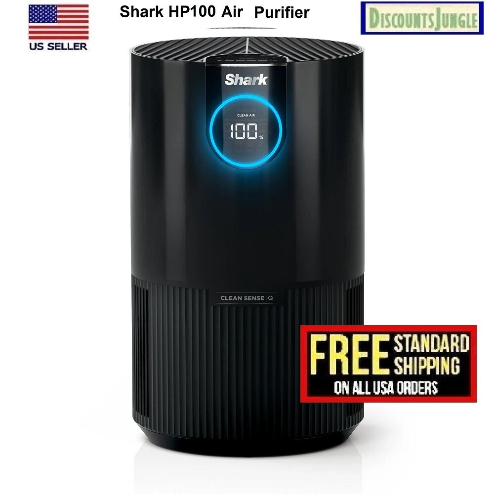 Shark HP100 Air Purifier MAX w/Nanoseal HEPA Cleansense IQ Cleans up to 500 Sq