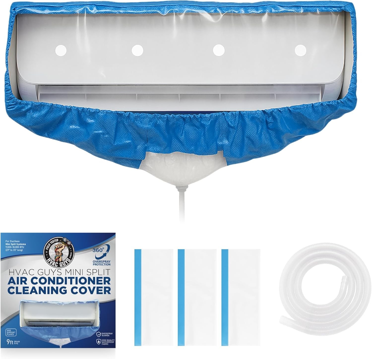 Kit de Bolsa de Limpieza para Mini Split de HVAC Guys | Funda de Limpieza para A
