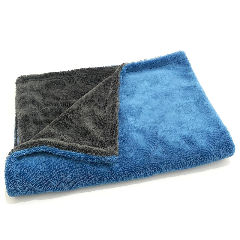Water Absorbing Car Wash Microfiber Drying Towel Twisted Loop 24 x 16″ 1200GSM