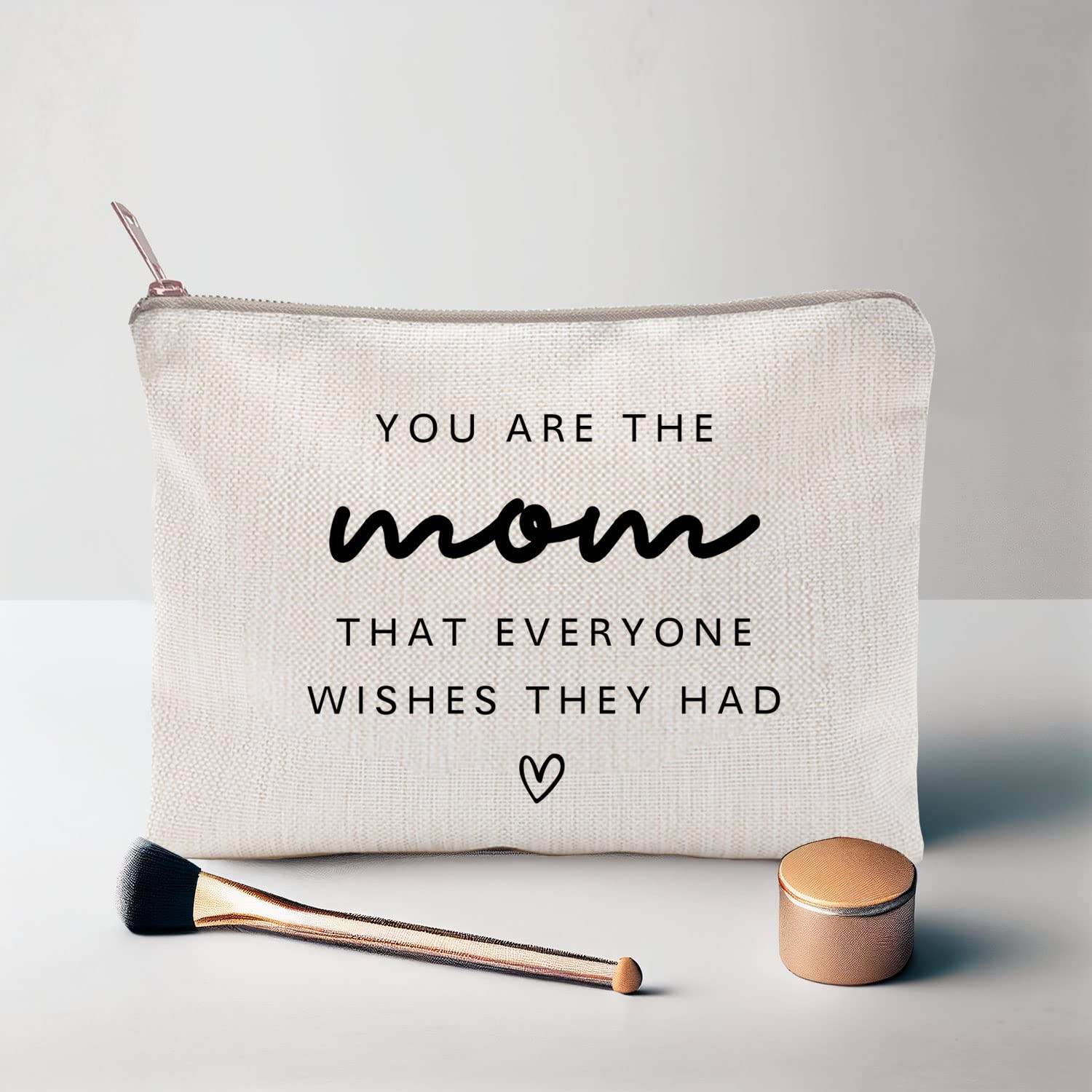Mom Birthday Gifts, Gift, Makeup Bag, 9 x 6.8 inches, You are the