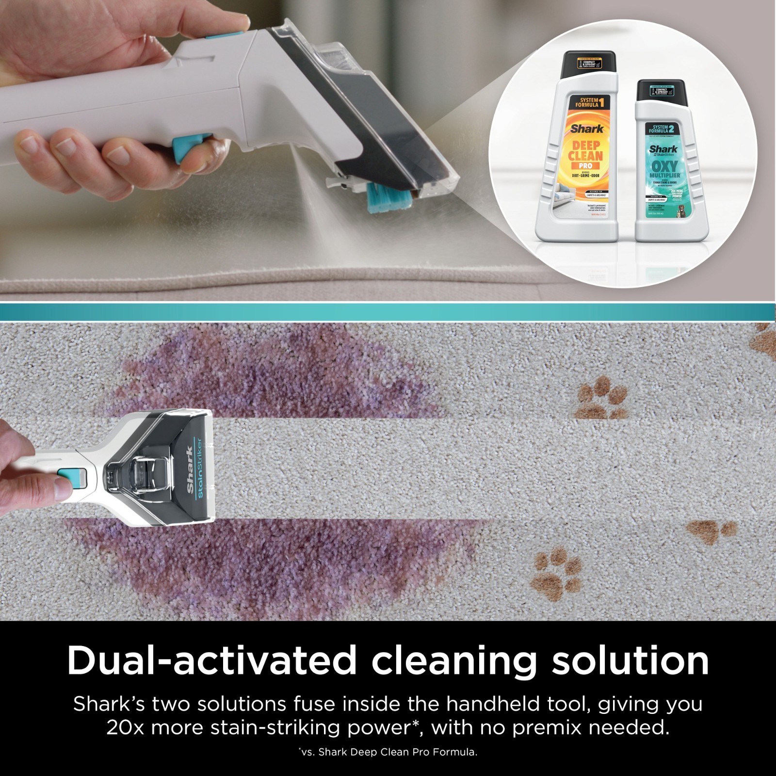 Shark StainStriker Portable Carpet & Upholstery Cleaner