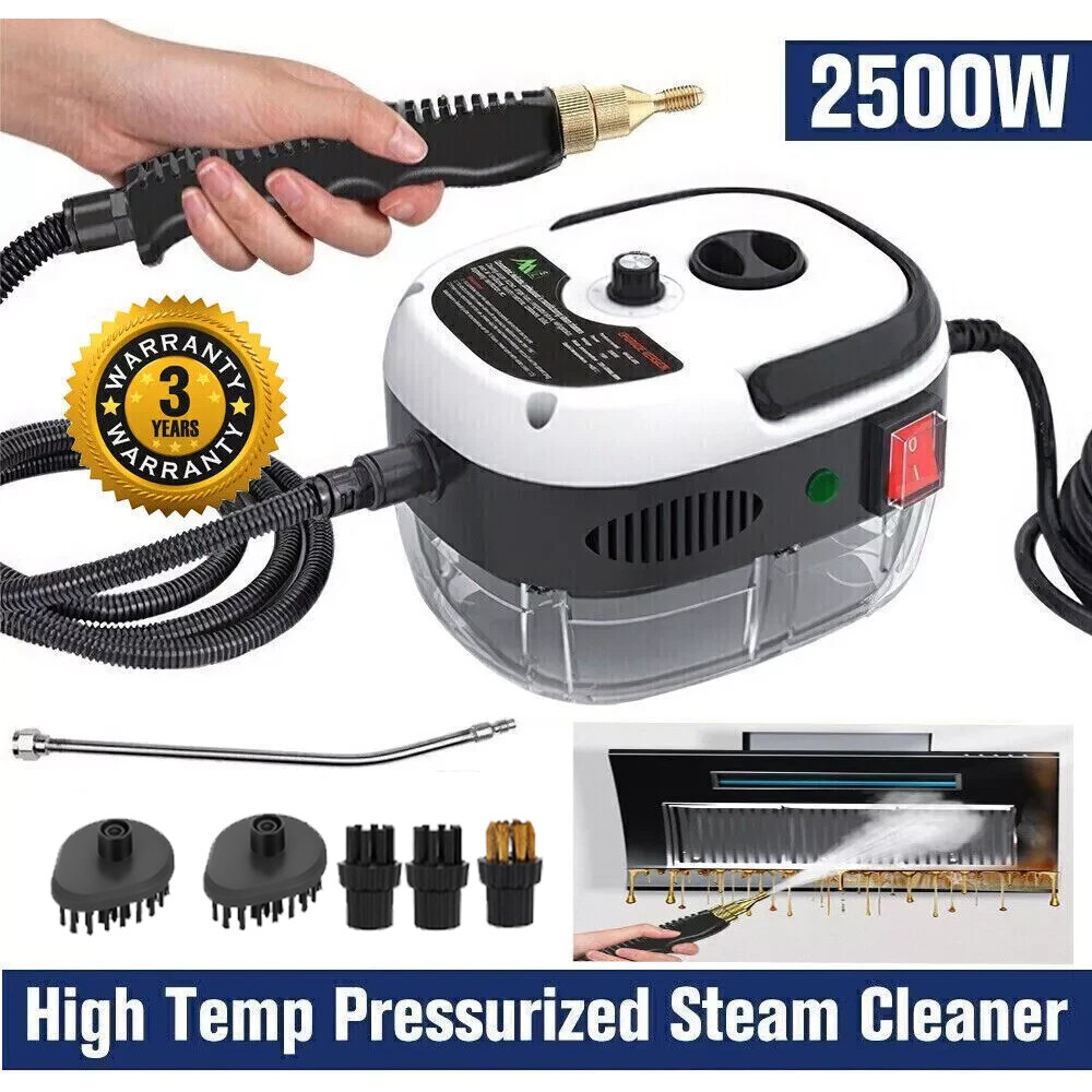 3800W/2500W High-Pressure Steam Cleaner Machine for Household & Car Cleaning