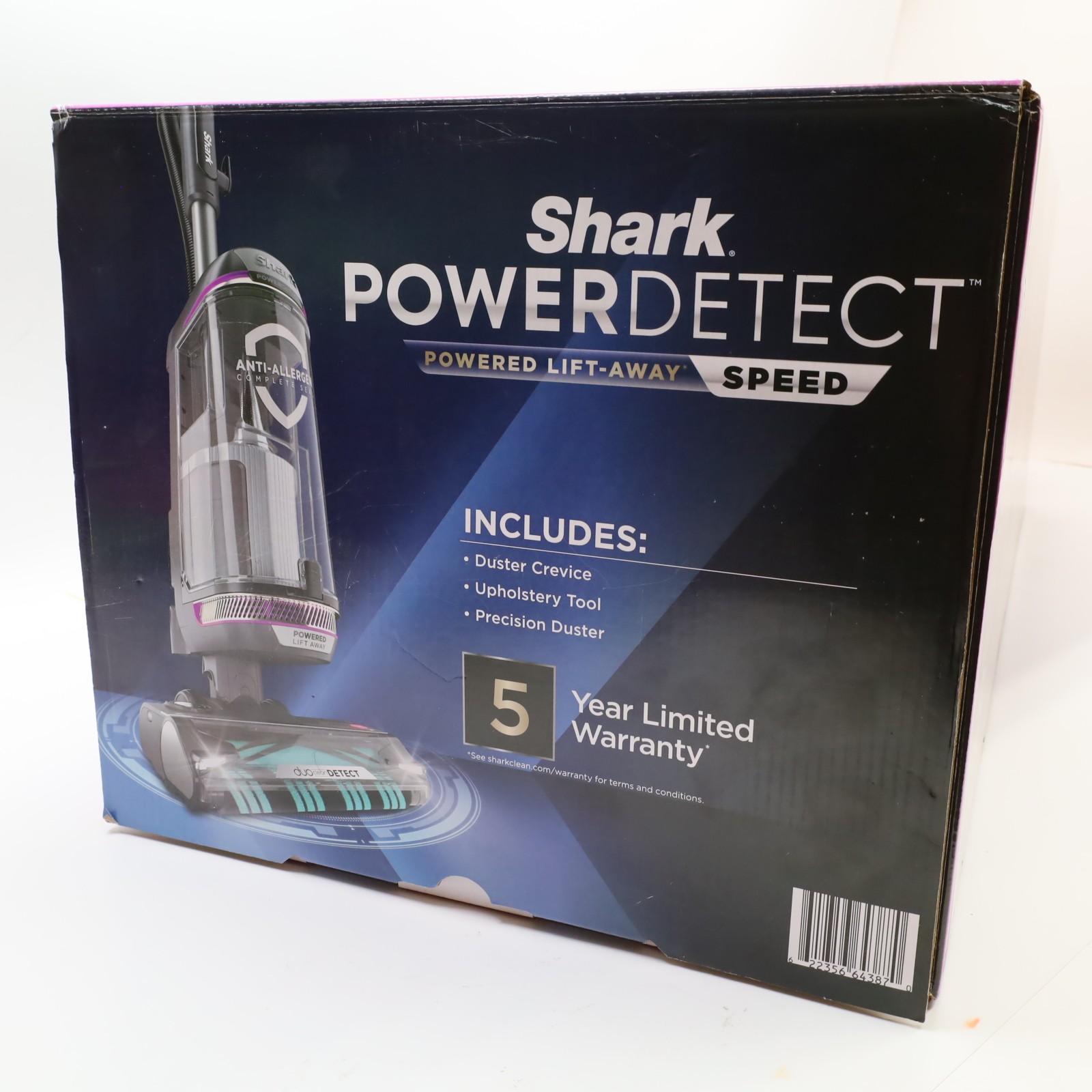 Shark PowerDetect AZ3901 Corded Multi-Surface Upright Vacuum – Purple