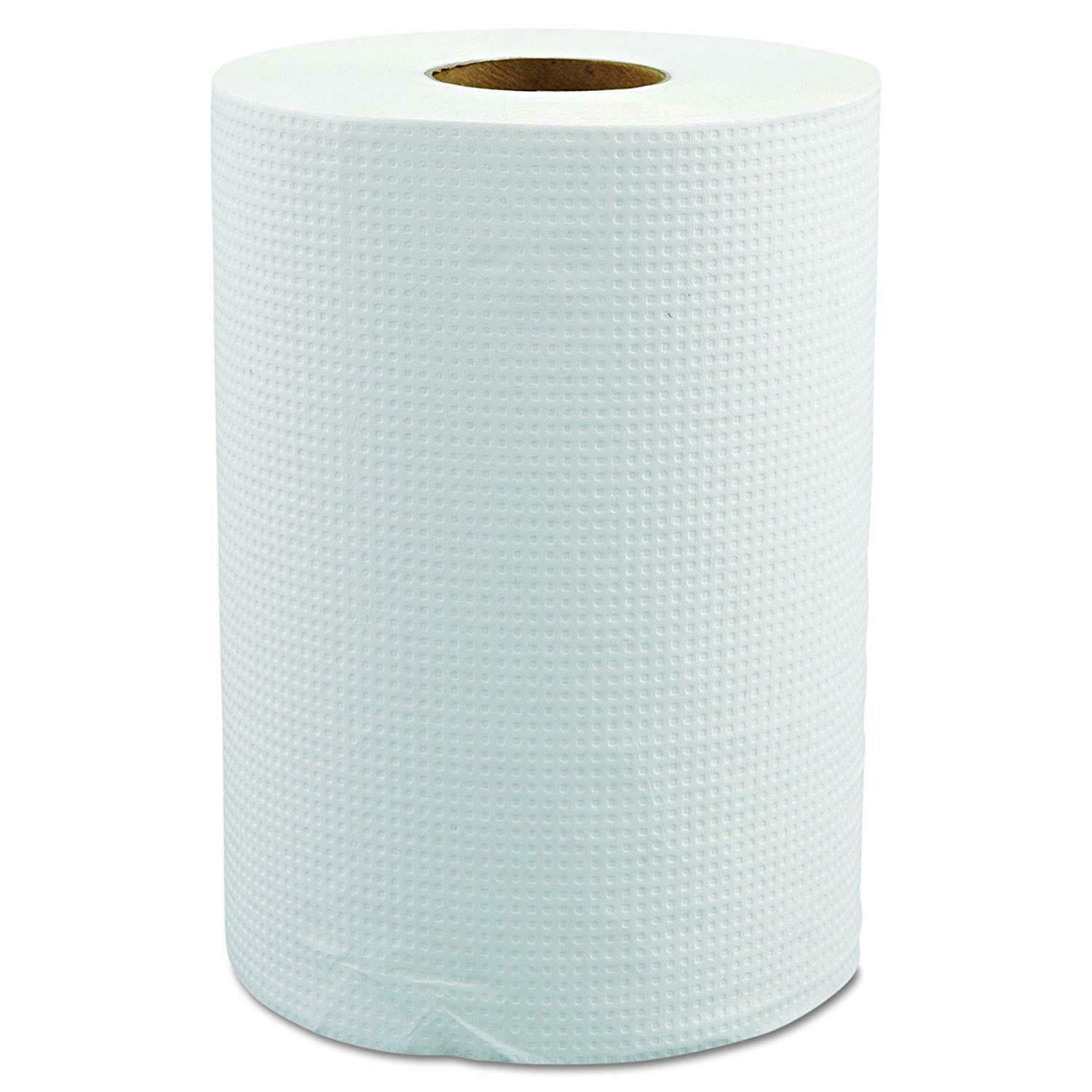 Morcon Paper W12350 Hardwound Roll Towels, 8″ x 350ft, White (Case of 12 Rolls)