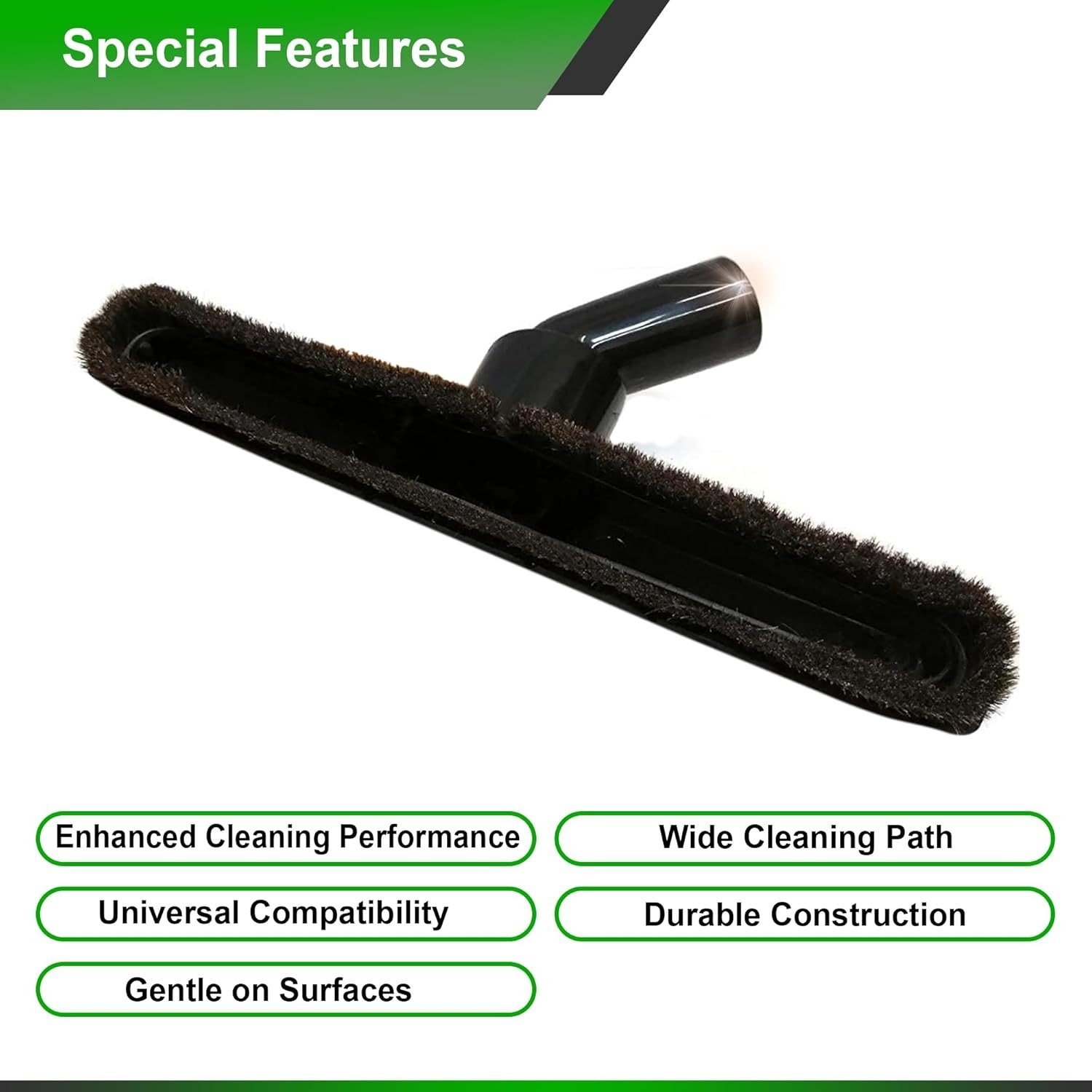 Universal 1 ¼ Inch mm Black Vacuum Cleaner Floor Brush 10″ Wide 1 Brush Only