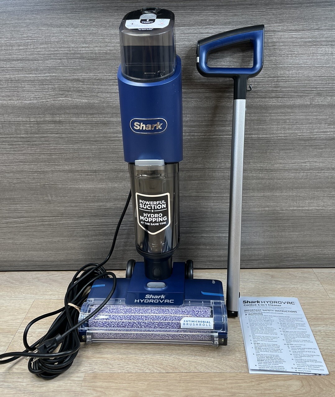 [REFURBISHED] Shark WD101 HydroVac XL 3-in-1 Mop & Self-Cleaning System Vacuum